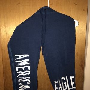 Blue American Eagle Sweatpants